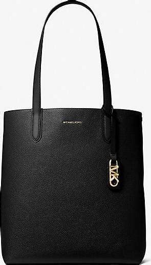 michael kors july 2012 black pebbled leather|Michael Kors eliza tote.